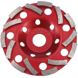 BTEC Diamantschleiftopf TWIN SPEED EXTREME, 125 x 5 mm (ØxH), für Beton, Estrich, Naturstein, Mauerwerk