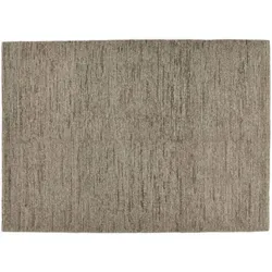 Sansibar Teppich Uwe Düne UNI brown 90 x 160 cm