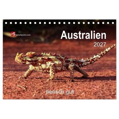Australien tierisch gut 2027 (Tischkalender 2027 DIN A5 quer), CALVENDO Monatskalender