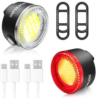Uplifted Goods Elite COB Architectural Bicycle Safety Command Suite 400mah Pair Cob