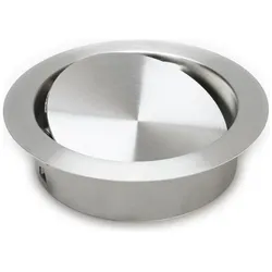Sugatsune Mehrzweckklappe mit Dämpfer, Abfalleimer, Silber