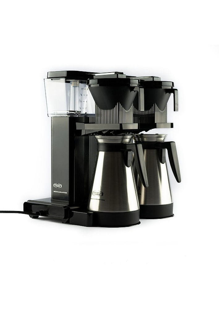 Moccamaster KBGT20, Filterkaffeemaschine, 2900 W, Schwarz, Metallisch