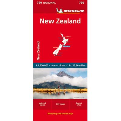 Michelin Neuseeland, Karte von , Michelin, 978-2-06-725985-0