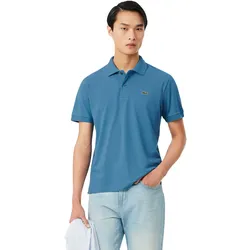 LACOSTE Polo Iconic Pique, blau