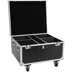 ROADINGER Flightcase 4x THA-100F MK3 mit Rollen