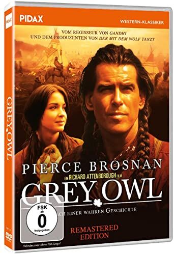 Richard Attenborough - Grey Owl (Remastered Edition) / Bewegender Western mit Pierce Brosnan über das Leben eines englischen Trappers nach einer wahren Geschichte (Pidax Western-Klassiker) - Preis vom 11.10.2026 03:10:56 h