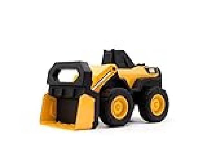 CAT Chargeuse compacte sur pneus en Acier Jouet de Construction de 12 po avec Bras de Chargeur en état de Marche réel et pièces en Acier durables – Idéal pour Les Jeux de Construction réalistes