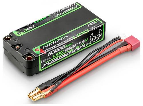 Absima Modellbau-Akkupack (LiPo) 7.6V 5300 mAh Zellen-Zahl: 4 140 C Hardcase 5 mm, T-Stecker