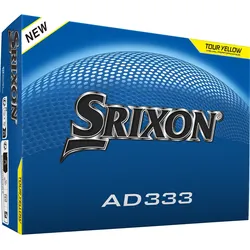 Srixon Golfbälle AD333 - 12er Pack, gelb