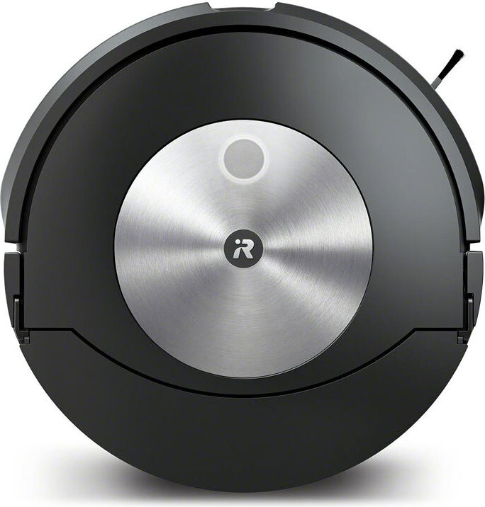 iRobot Roomba Combo j7, Beutellos, Schwarz, Edelstahl, Rund, 3 Rad/Räder, Ladend, Visuelle simultane Lokalisierung und Kartierung (vSLAM)