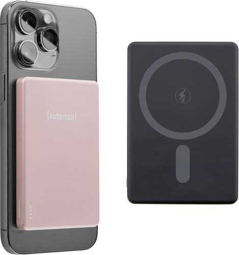 Intenso Intenso Power Bank MW5000 rose Powerbank 5000 mAh USB PD LiPo USB-C Rose