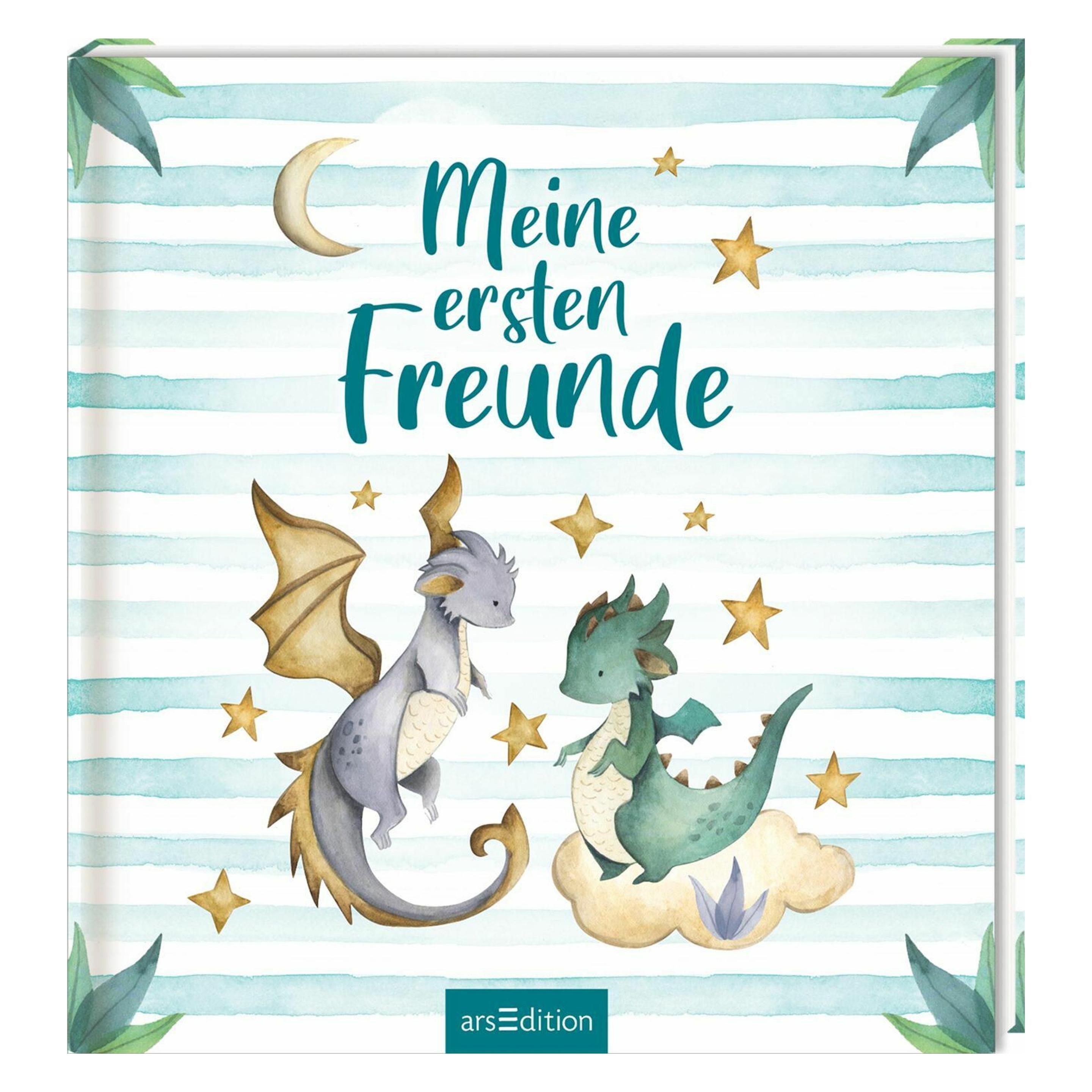 Ars Edition Freundebuch - Drachen (Aquarell-Optik) (41792162)