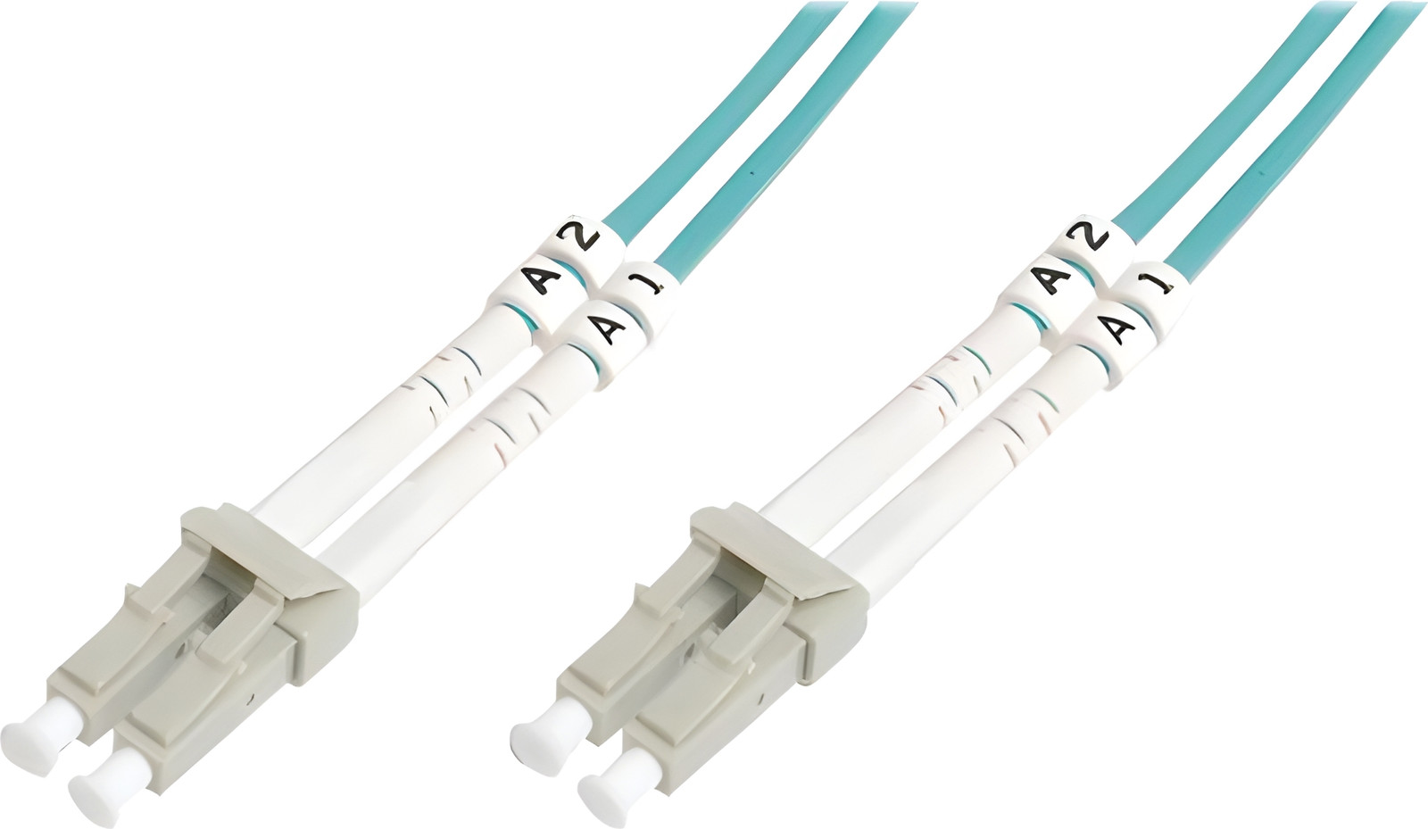 DIGITUS vezeloptische patchkabel LC-Duplex naar LC-Duplex OM4, 7 meter