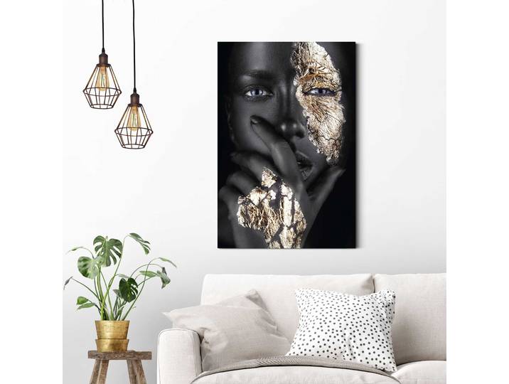 Wandbild REINDERS Goldene Hand , gold (farbe bild(er): goldfarben), B:60cm H:90cm T:2cm, Holzwerkstoff, Bilder, Wandbild