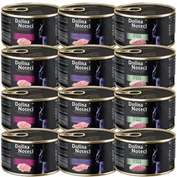DOLINA NOTECI Premium für Katzen MIX 12x185g