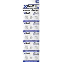 XCell Knopfzelle LR44 1.5 V 10 St. Alkali-Mangan 149309