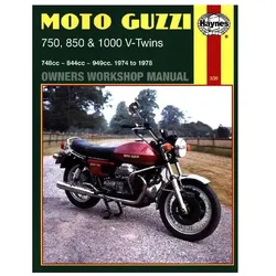 Moto-guzzi 750, 850 and 1000 V-twins Owners Workshop Manual, No. M339, Ratgeber von Haynes Publishing, John Haynes