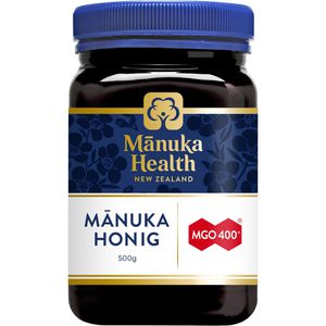 Manuka-Health Honig Manuka Honig aus Neuseeland, MGO 400+, cremig, im Becher, 500 g