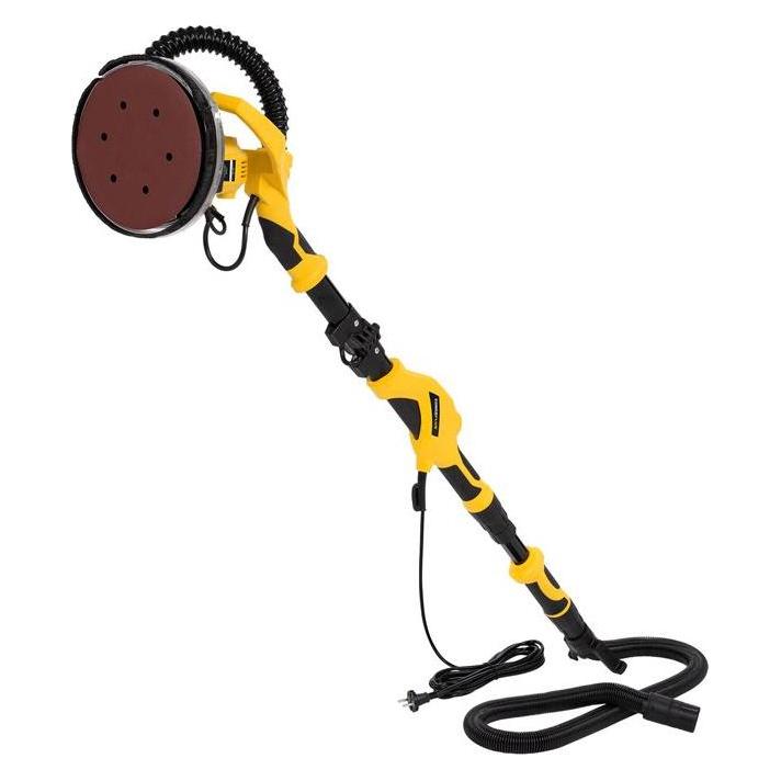 Powerplus Trockenausbau-schleifer teleskopisch 1050W Ø225mm - 6 Acc. (Tellerschleifer) (POWX0479)