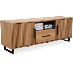 Lowboard MARTHA (BHT 165x65x45 cm) - braun - BHT 165x65x45 cm