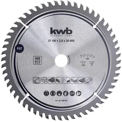 kwb, Sägeblatt, Hartmetall Kreissägeblatt