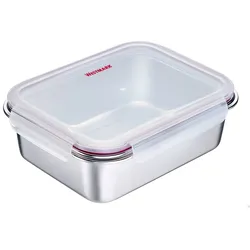 Westmark Edelstahl Lunch Box / Frischhaltedose, 2250 ml, 23692270