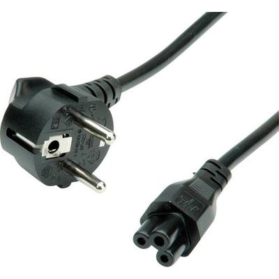 Value 19.99.1028 Strom Verbindungskabel Schwarz 1.80 m
