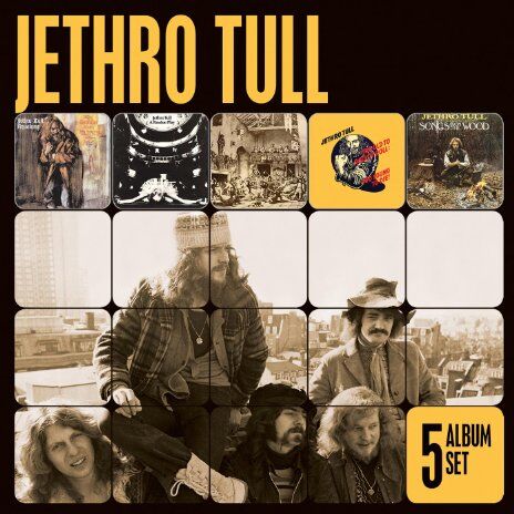 Jethro Tull - 5 Album Set (Aqualung / A Passion Play / Minstrel In The Gallery / Too Old To Rock N Roll / Songs From The Wood) - Preis vom 09.10.2026 07:28:09 h