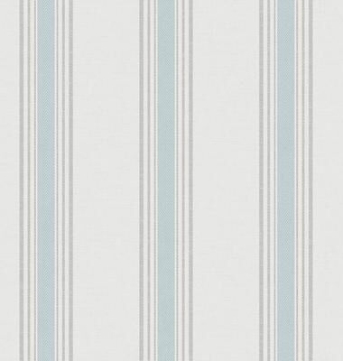 Galerie Wallcoverings Spring Blossom Stripes Fabric Effect Non-woven Matte Wallpaper Roll