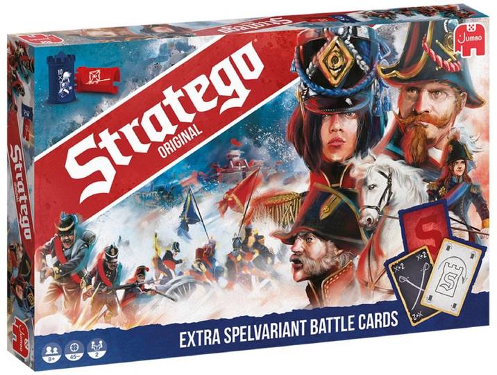 Jumbo Stratego Original - Strategisch Bordspel - Inclusief Battle Cards - (2023)