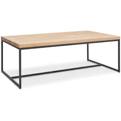 MAISON Couchtisch Milwaukee Holz Braun Eiche