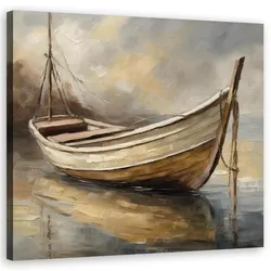 WANDBILD boot see vintage