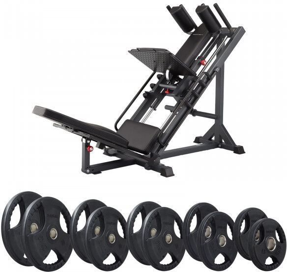 BodyCraft F660 3-in-1 Adjustable Leg Press, Hack Squat & Hip Sled Machine...