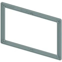 TECE Distanzrahmen TECEsolid, 9240441, Farbe: Grau