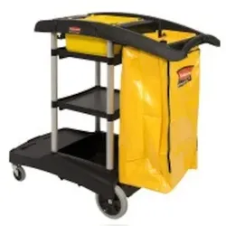 Reinigungswagen hohe Kapazität, Rubbermaid VB 000972 - Schwarz