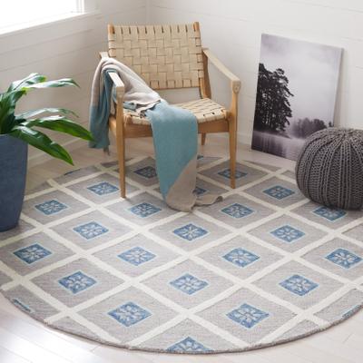 SAFAVIEH Handmade Metro Arise Diamond Trellis Wool Rug