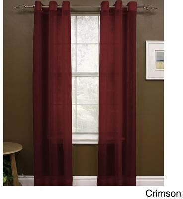 Miller Curtains Preston 84-inch Grommet-top Sheer Panel
