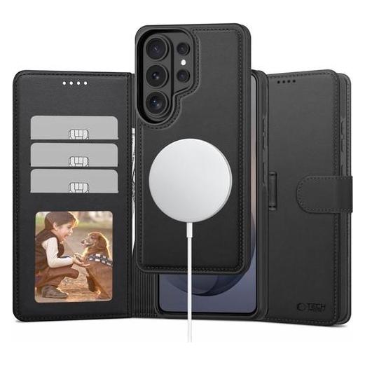Tech-Protect Wallet Magsafe Galaxy S26 Ultra Matte Black (Samsung Galaxy S26 Ultra) (5906302322800)