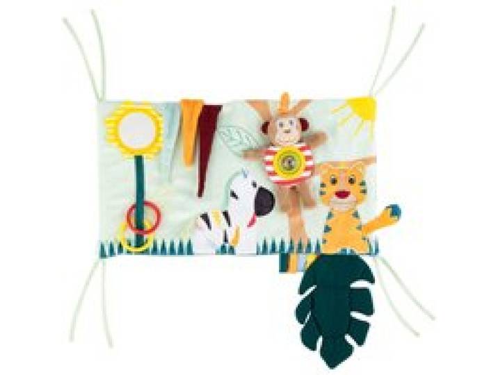 LUPILU® Jouets d'éveil et d'apprentissage safari pour bébé (tableau d’activités)