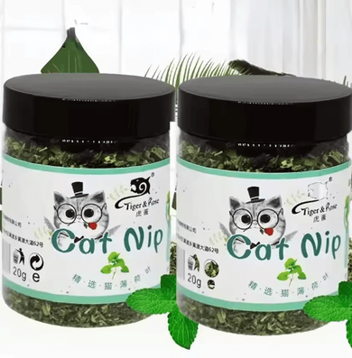 Inspire Picks Organic Natural Catnip Toy Mint Flavored Interactive Cat Entertainment Toy 40g