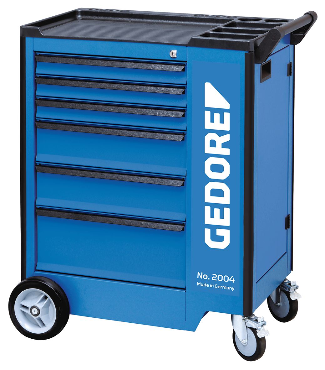 GEDORE 2004 0321 Werkzeugwagen mit 6 Schubladen, 1640755