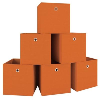 6er Set Faltbox Klappbox Aufbewahrungsbox Boxas