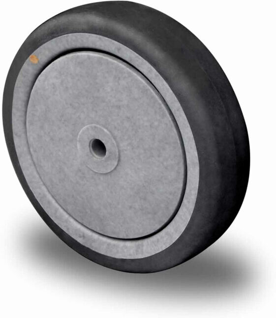 CASCOO Roue ø 125 mm Série P2T2 (électriquement conductrice) Palier lisse (125P2T2P0NE)