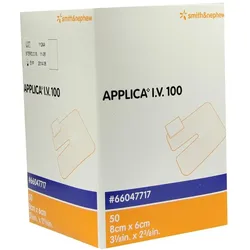 Applica I.v.100 Kanülenpflaster m.Saugpo 50 St