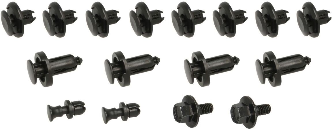 Romix Set di clip, coperchio motore 90232