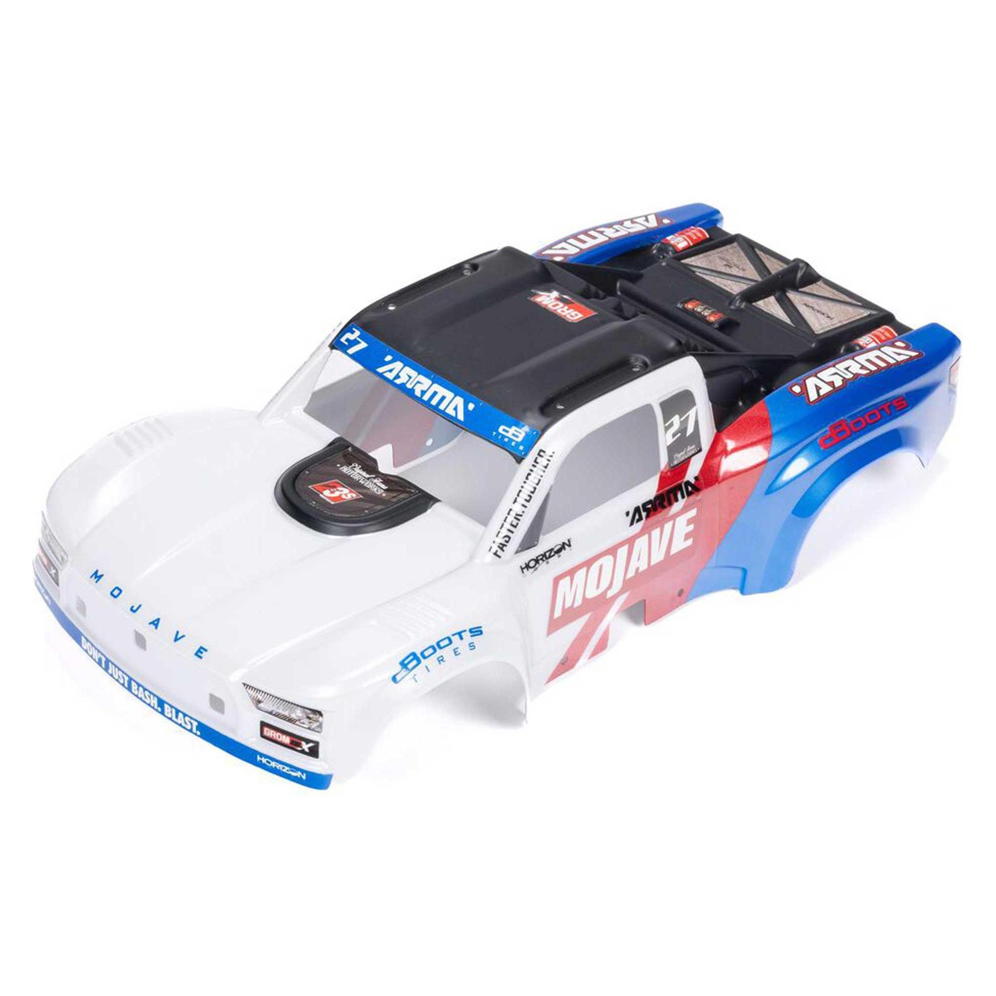 Arrma MOJAVE GROM Body, White/Blue (ARA-1565)