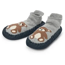 Tchibo - Kinder-Hausschuh-Socken - Mädchen - Gr. 27-30 - dunkelblau