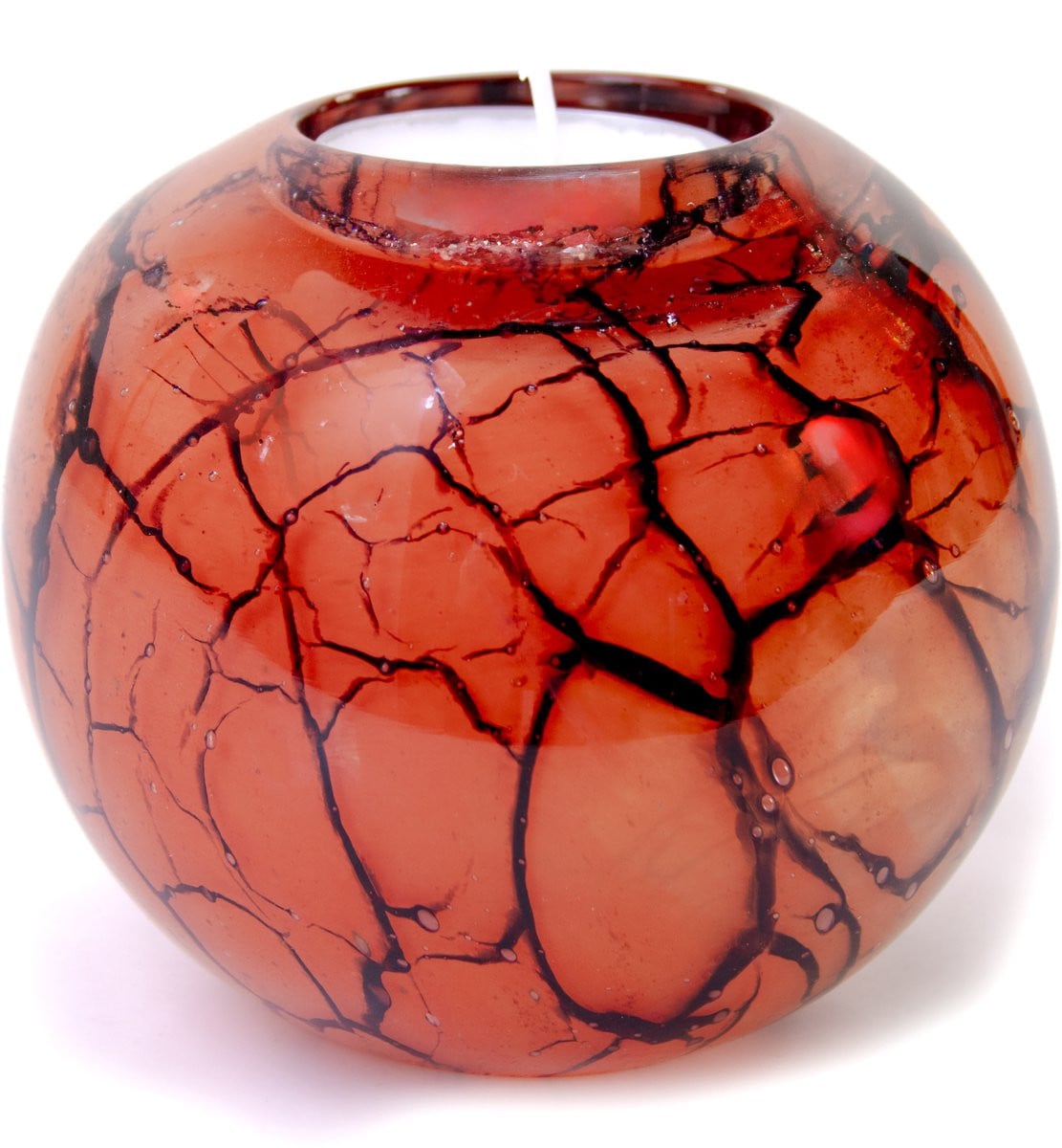Loranto Mini Urn Waxinelichthouder Oranje