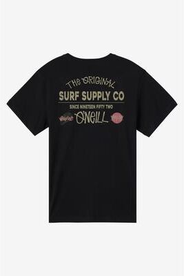 O'Neill s Fifty Two Classic T-Shirt in Black, Size Large