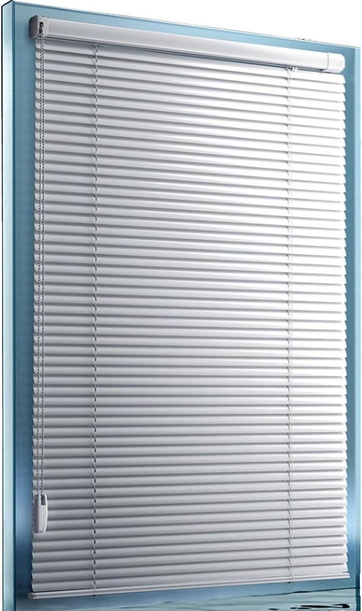 Grijs Aluminium Jaloezie met Verduisterende Lamellen, Breedte: 160 cm, Hoogte: 240 cm